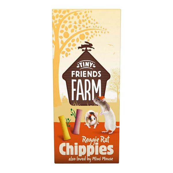 Tiny Friends FARM Supreme Tiny FARM Snack Reggie Chippies - potkan 120 g