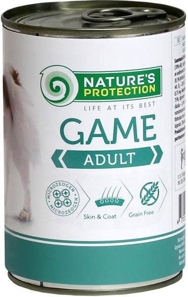 Nature's Protection Dog Adult zvěřina konzerva 400g