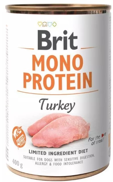 Brit Mono Protein Turkey 6x400g