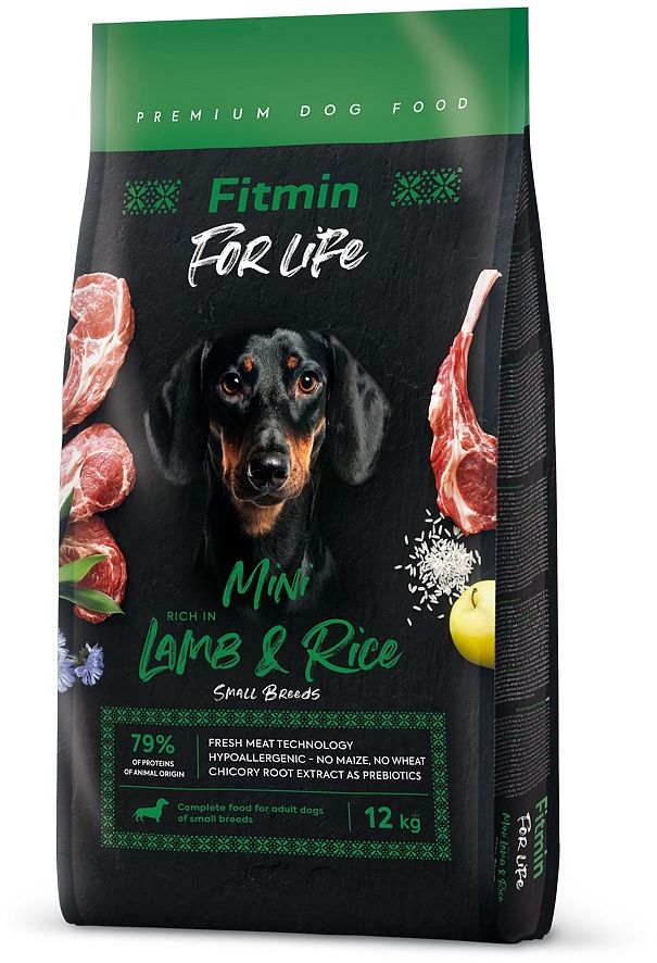 Fitmin For Life Mini Lamb & Rice 12kg