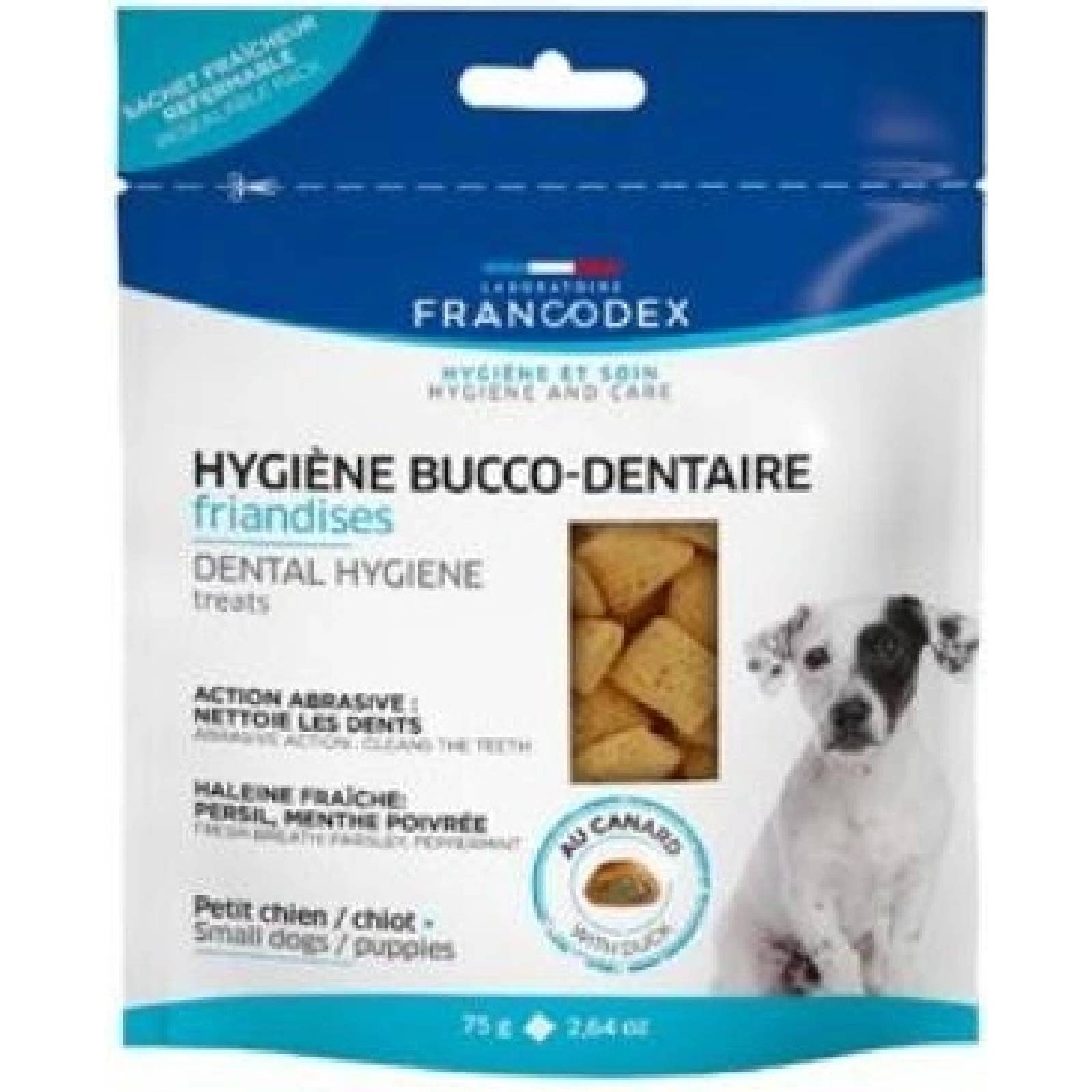 Francodex Pochoutka Dental Hygiene pro štěňata 75g