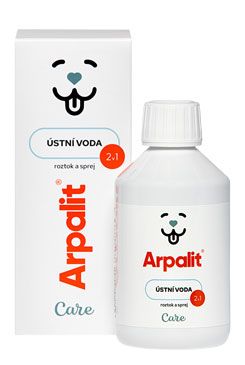 Aveflor Arpalit Care Ústní voda 2v1, roztok a sprej 250 ml