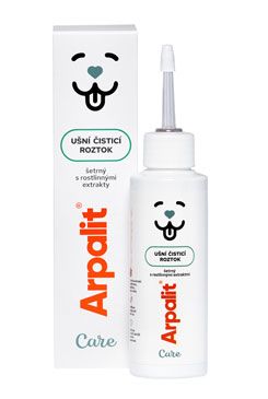 Aveflor Arpalit Care Ušní čisticí roztok s rostlinými extrakty