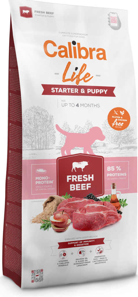 Calibra Life Calibra Dog Life Starter&Puppy Fresh Beef 2,5kg