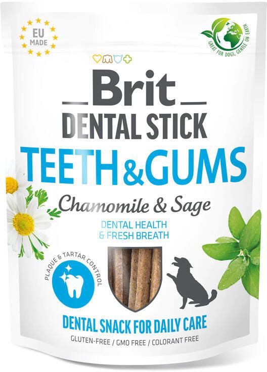 Brit Dog Dental Stick Teeth & Gums with Chamomile & Sage 251 g