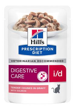 Hill´s Pet Nutrition Hill's Fel. PD I/D Salmon Kapsa 12x85g