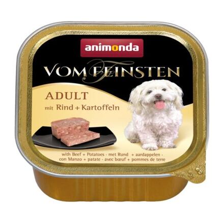 Animonda Vom Feinsten Menue Adult Dog hovězí a brambory 150 g