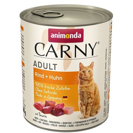 ANIMONDA konzerva CARNY Adult hovězí, kuřecí 800g