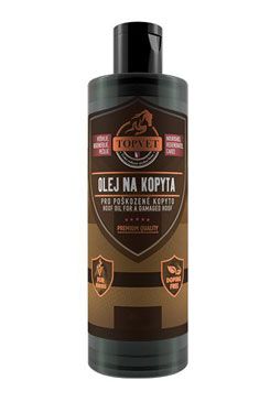 Topvet Olej na kopyta pro poškozené kopyto 500 ml
