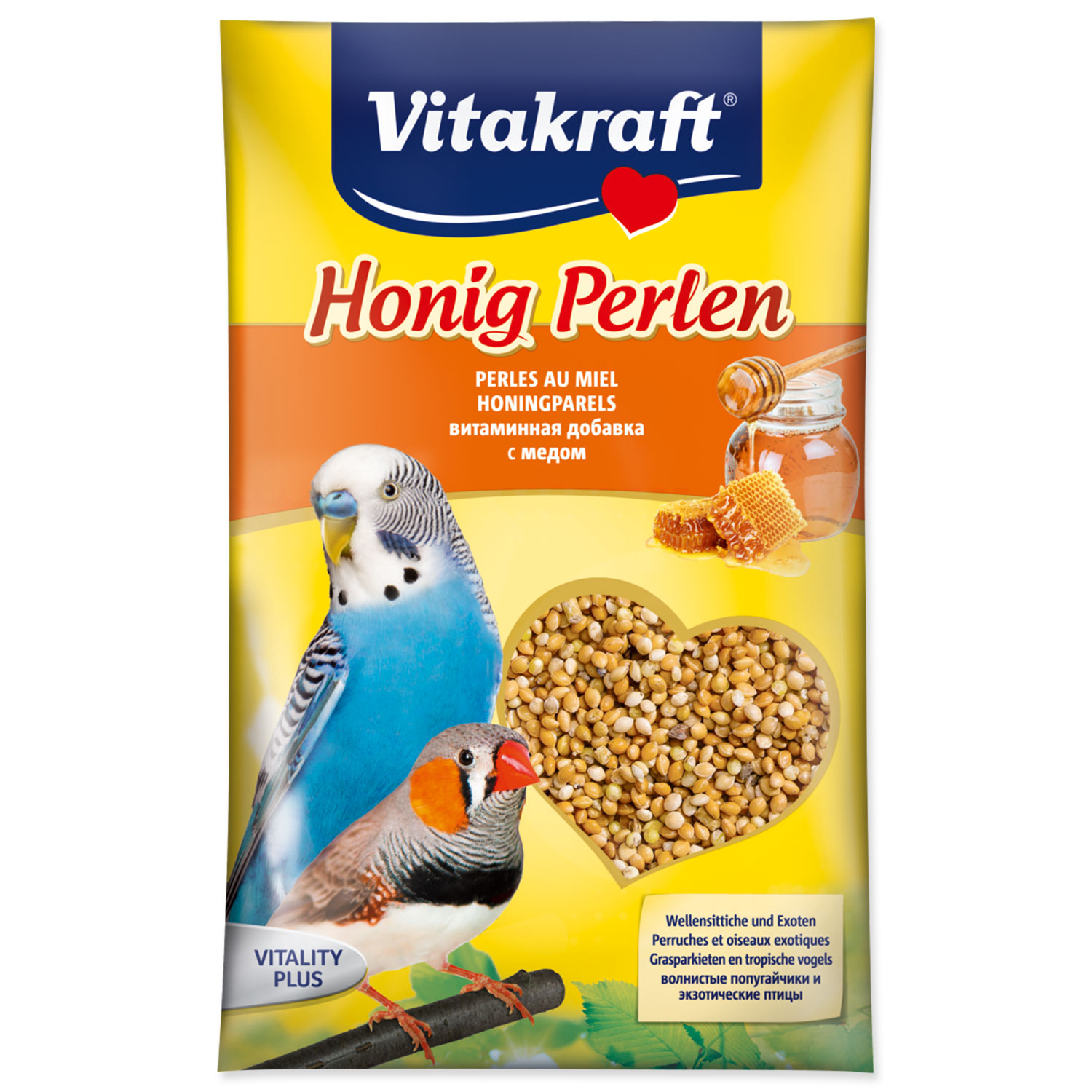 Vitakraft Perls Honey Sittich 20 g