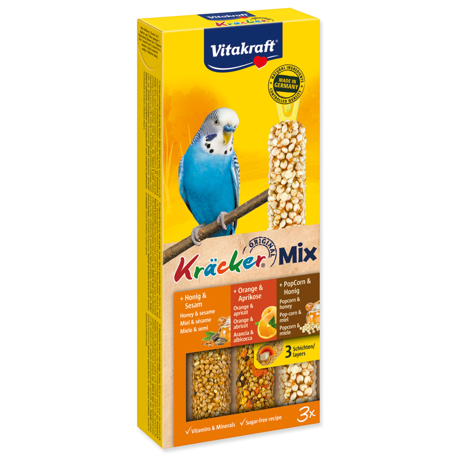 Vitakraft Kracker Sittich Combi 3 ks