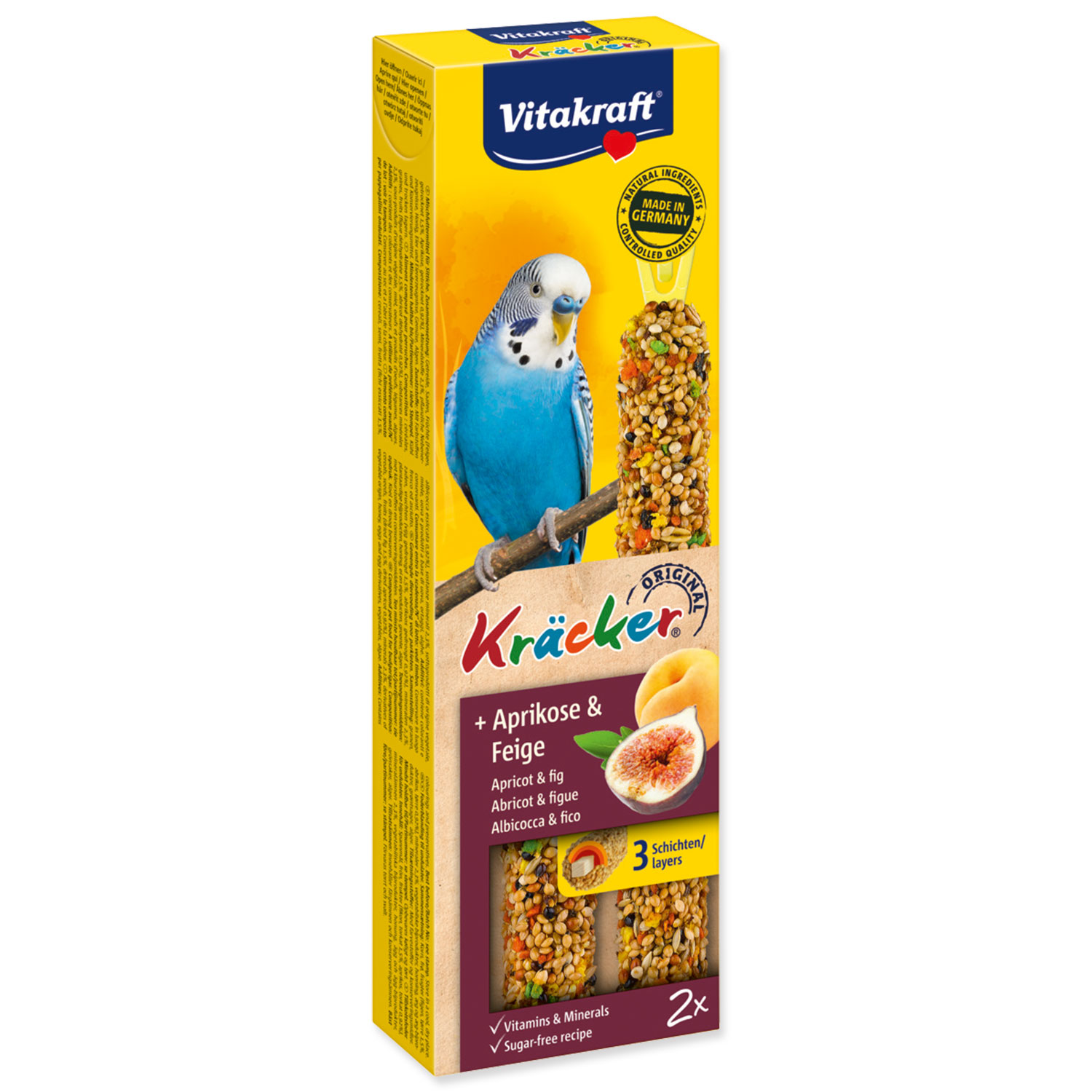 Vitakraft Kracker Sittich Fruit 2 ks