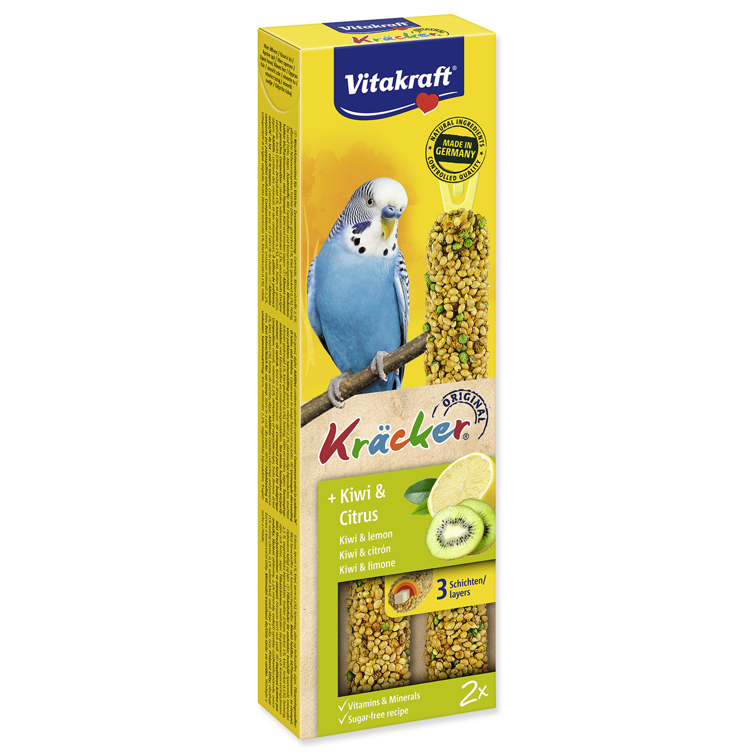 Vitakraft Kracker Sittich Kiwi 2 ks