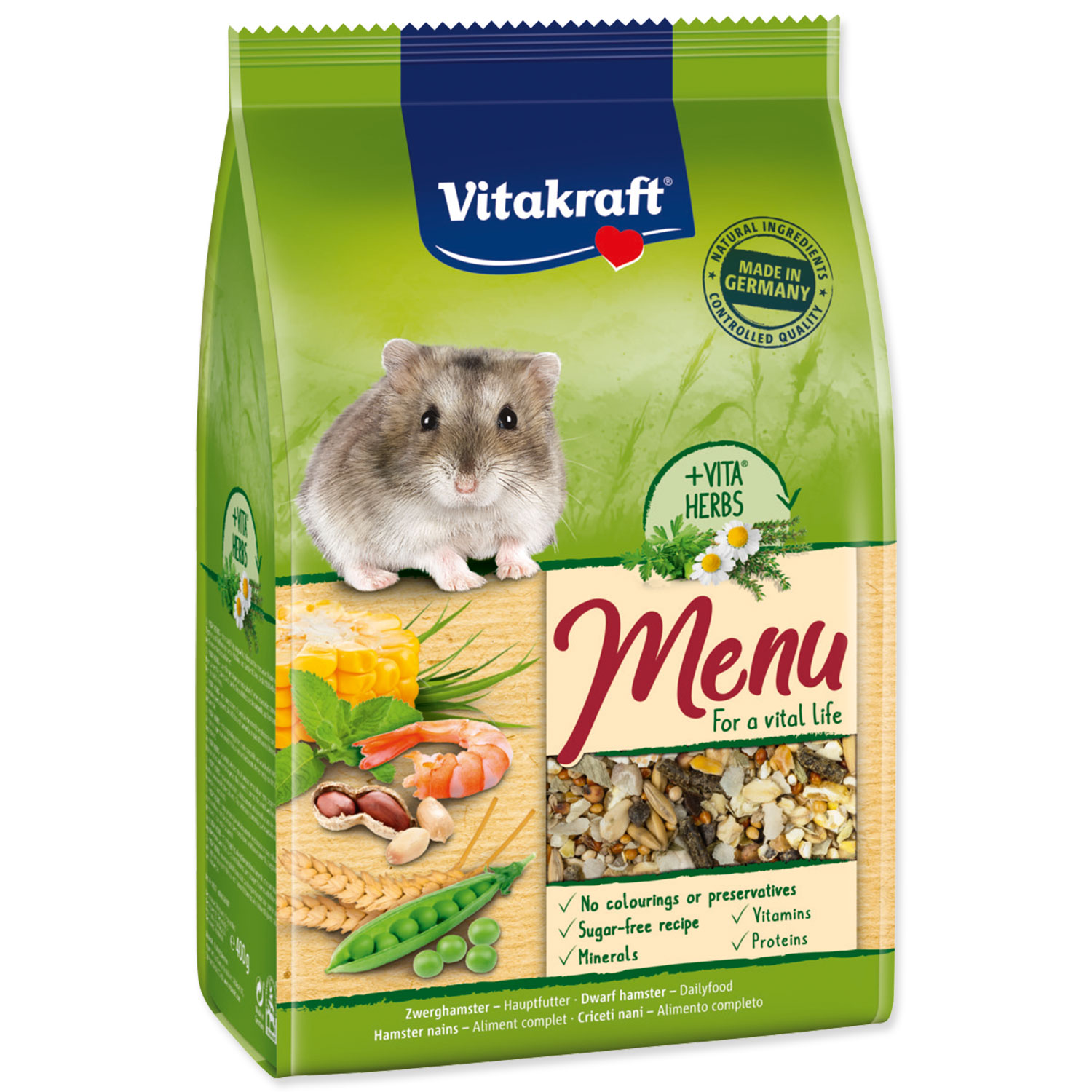 Vitakraft Menu Dwarf Hamster 400 g