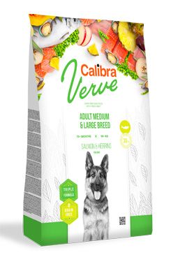 Calibra Verve Calibra Dog Verve GF Adult M&L Salmon&Herring 2kg