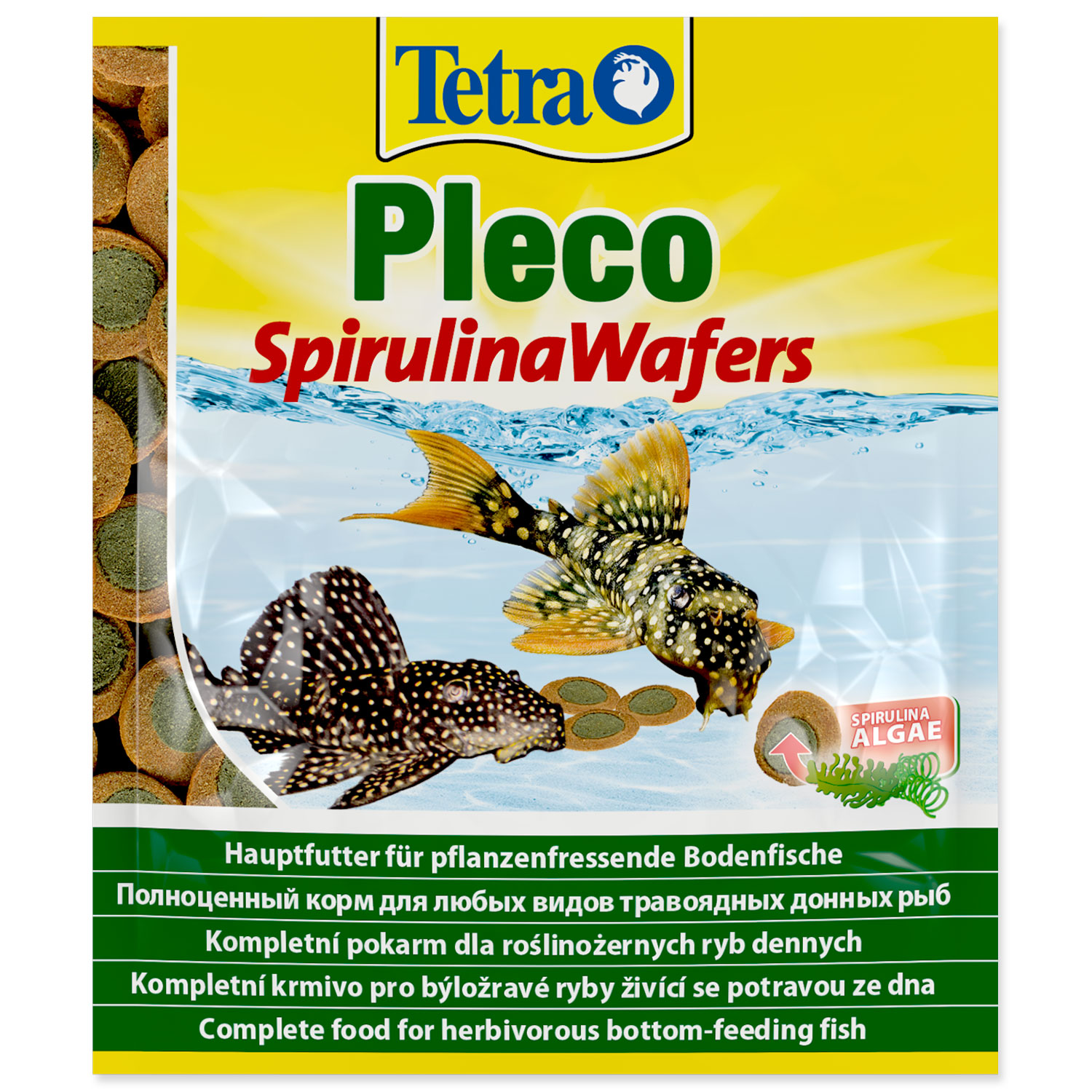 TETRA Pleco SpirulinaWafers sáček 15 g
