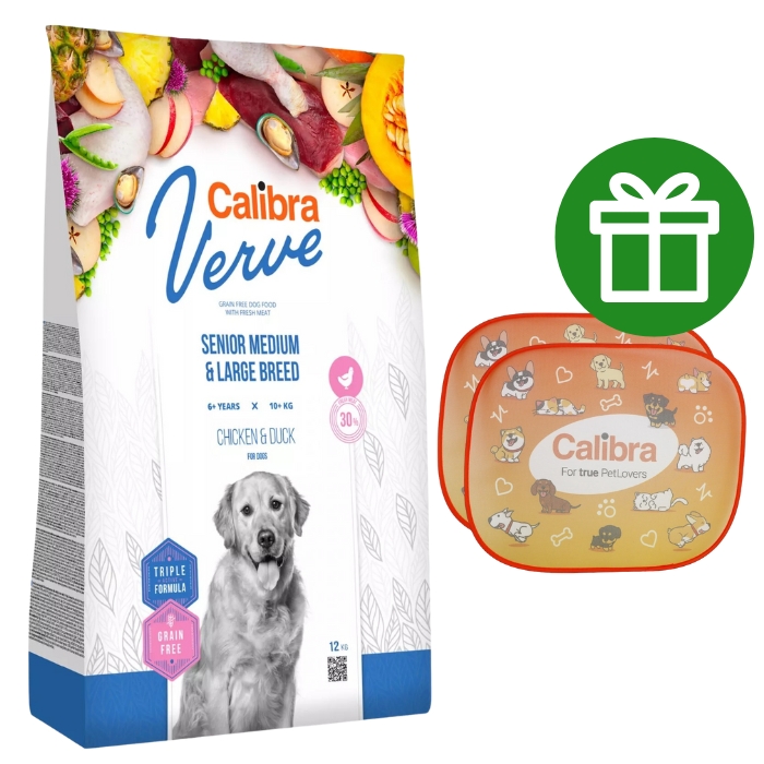 Calibra Verve Calibra Dog Verve GF Senior M&L Chicken&Duck 12kg
