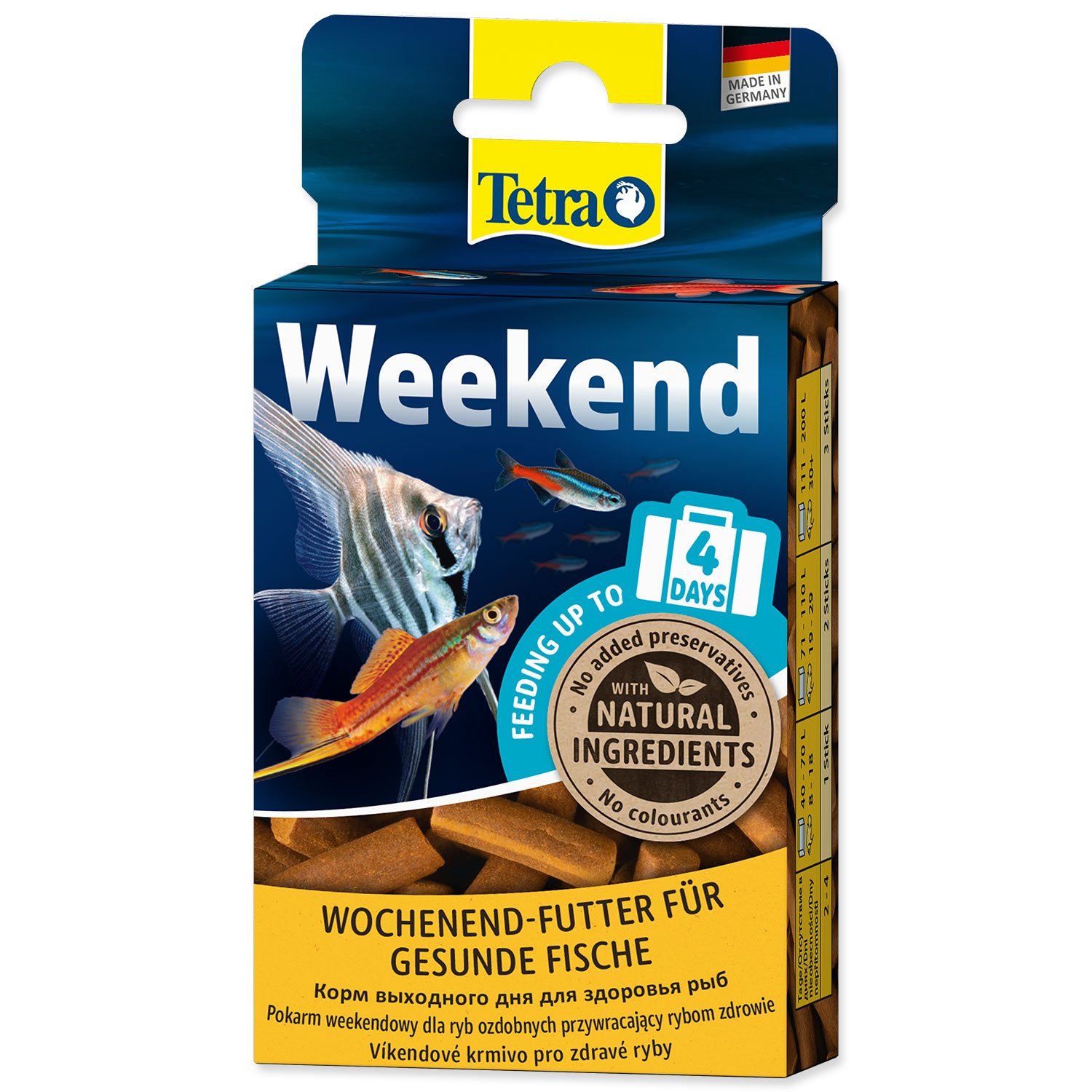 TETRA Weekend Futter 20 ks