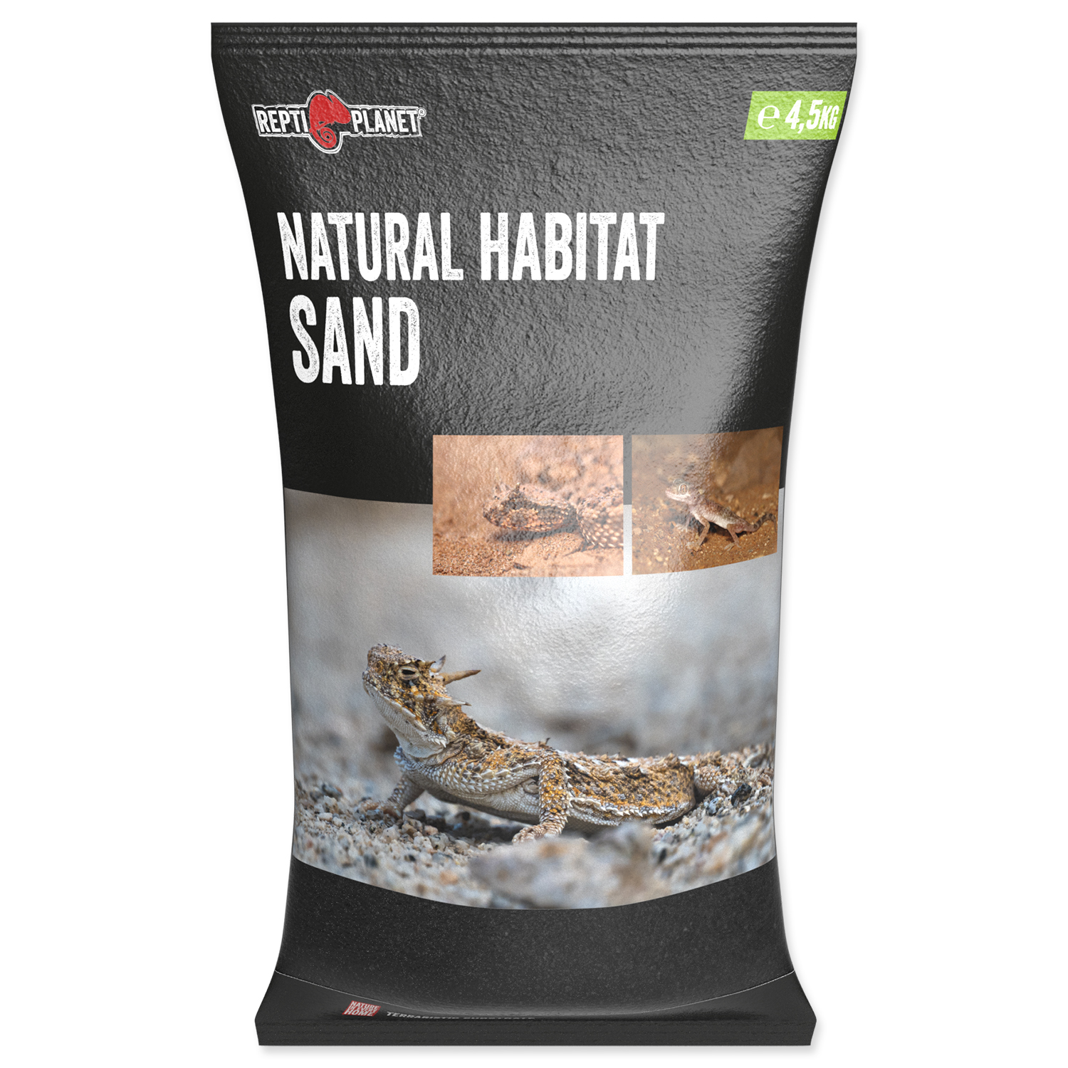 Repti Planet Substrát písek černý 4,5 kg