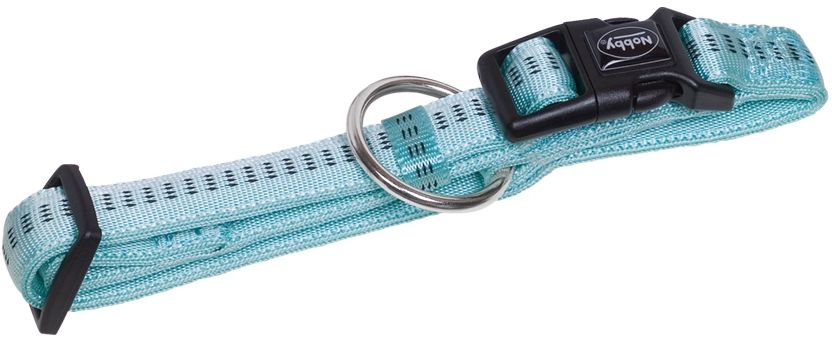 Nobby SOFT GRIP obojek nylon mátová XS-S 25-35cm