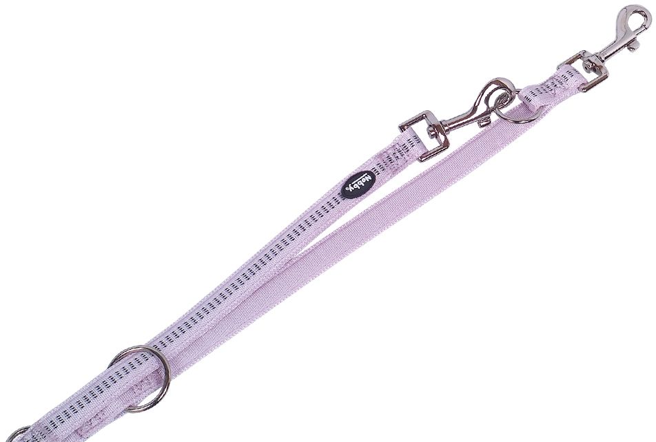 Nobby SOFT GRIP přepínací vodítko šeříková S 200cm / 15mm