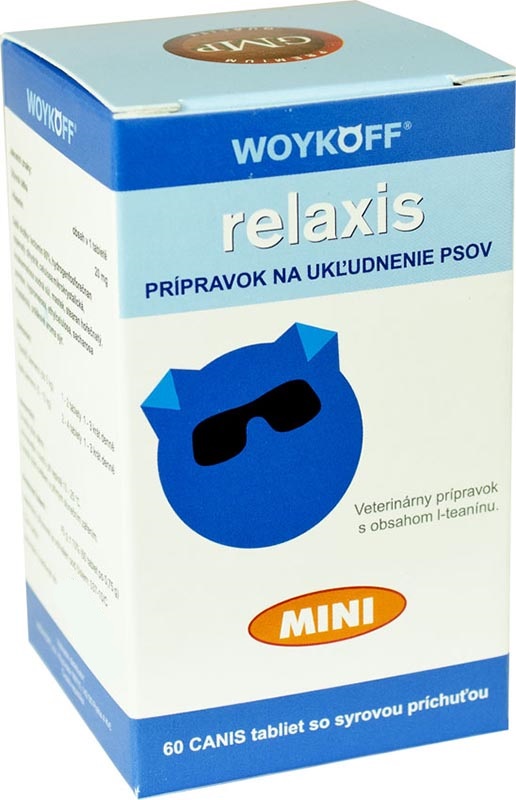 Woykoff Relaxis Mini na zklidnění pro malé psy 60tbl