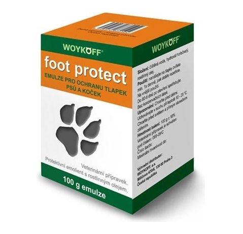 Woykoff Foot protect ochranná emulze na tlapky 100g