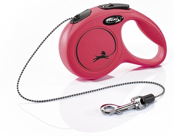 Flexi NEW CLASSIC XS vodítko lankové 3m/8kg červená