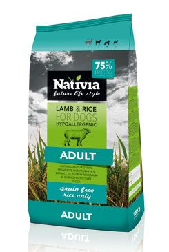 Nativia Adult Lamb & Rice 15kg