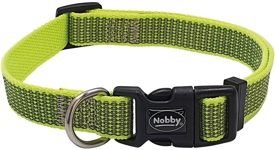 Nobby reflexní obojek Full Reflect žlutá M-L