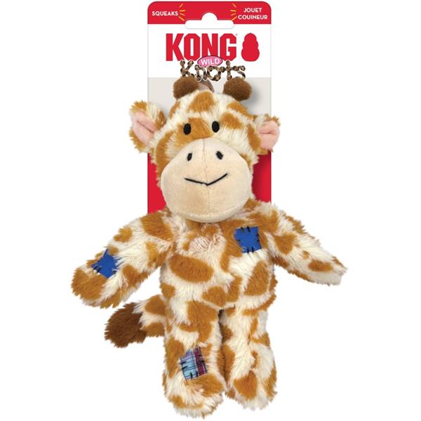 Hračka plyš Kong KONG Wild Knots Giraffe M/L