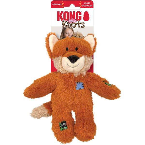 Hračka plyš Kong KONG Wild Knots Fox S/M