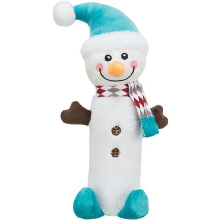 Xmas SNOWMAN plyšový sněhulák s pet lahví uvnitř 38 cm