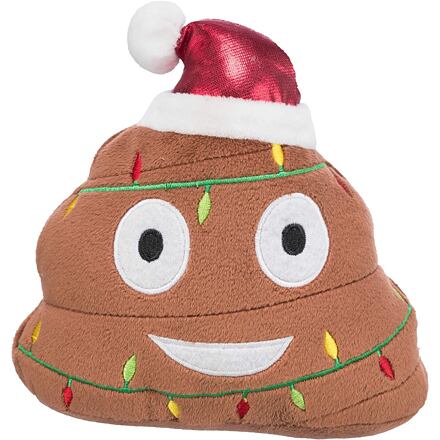 Xmas EMOTICON vánoční plyšová hračka se zvukem 17 cm