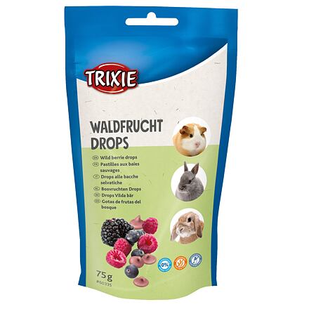 Trixie dropsy pro hlodavce s lesními plody 75g