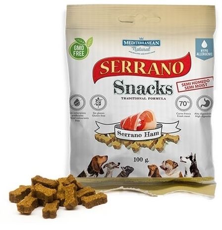 Serrano Snack Dog Serrano Ham 100 g