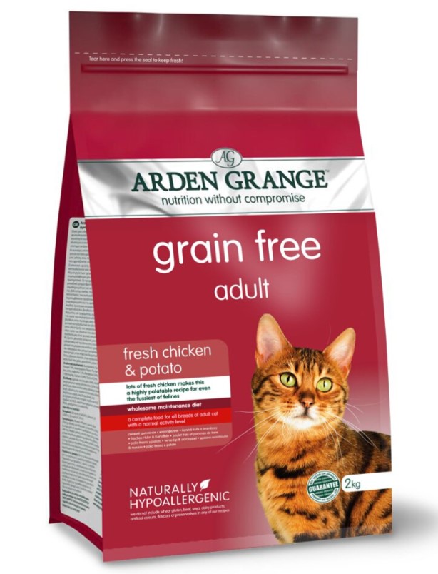 Arden Grange Cat Adult kuře & brambory 2 kg