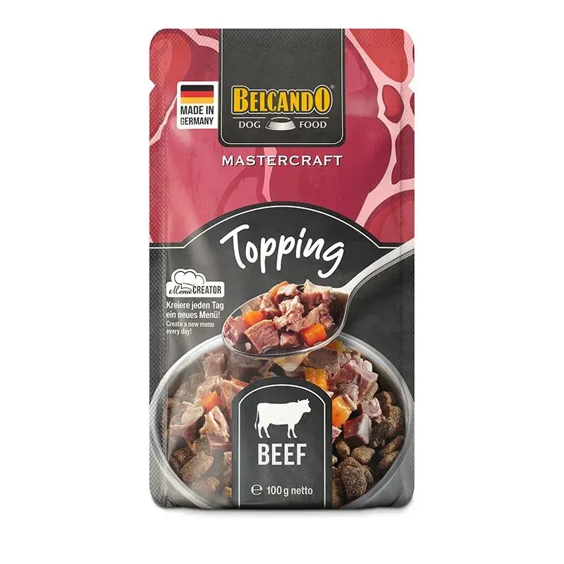 Belcando MasterCraft Topping Beef - Hovězí svalovina s mrkví 100g