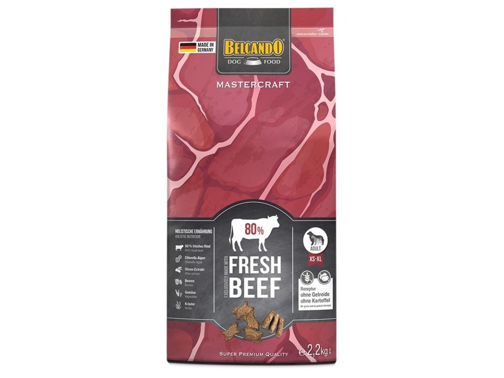 Belcando MasterCraft Fresh Beef s hovězím masem 2,2 kg