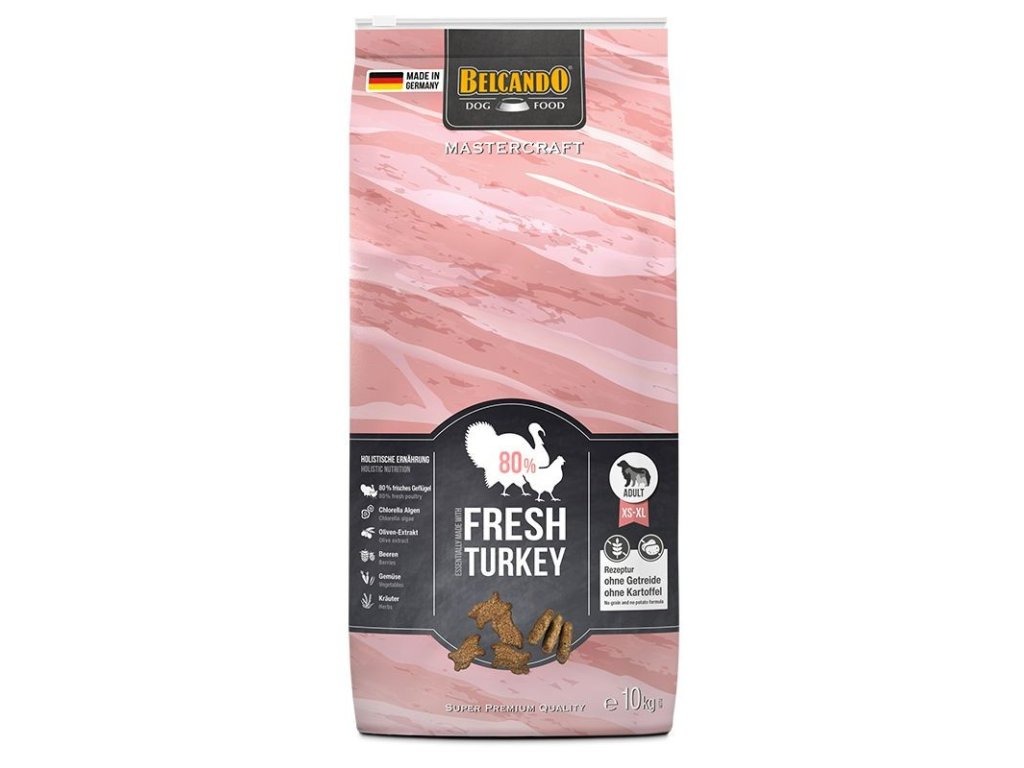 Belcando MasterCraft Fresh Turkey s krůtou 10 kg