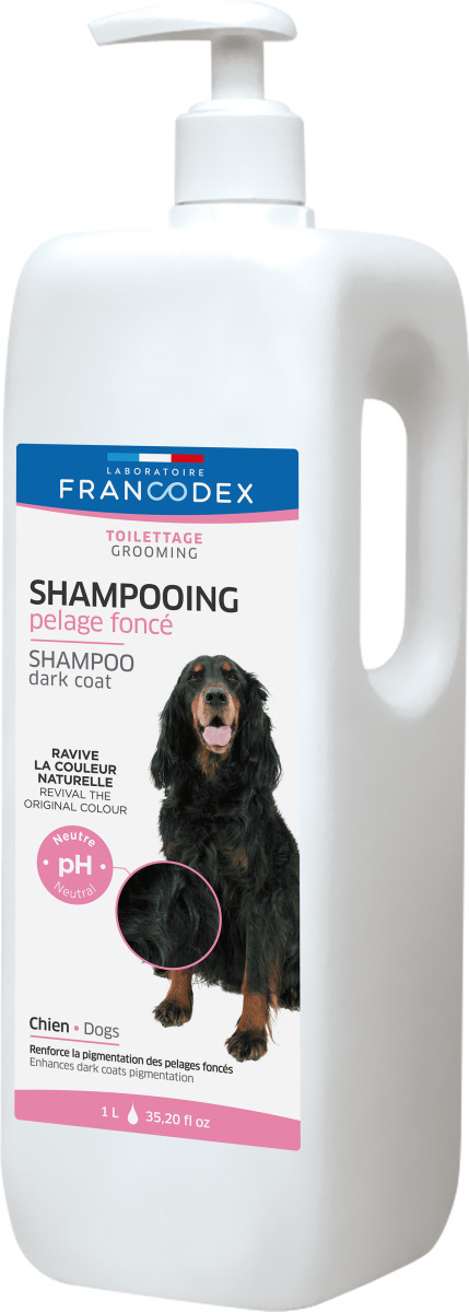 Francodex šampon pro psy černá srst 1L