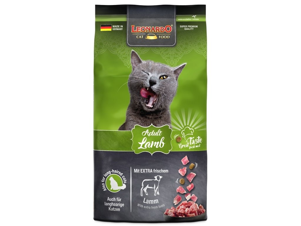 Leonardo Cat Adult jehněčí 7,5 kg