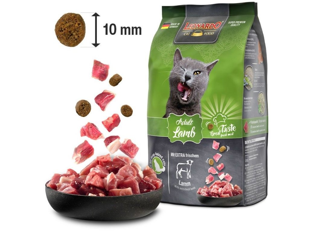 Leonardo Cat Adult jehněčí 7,5 kg