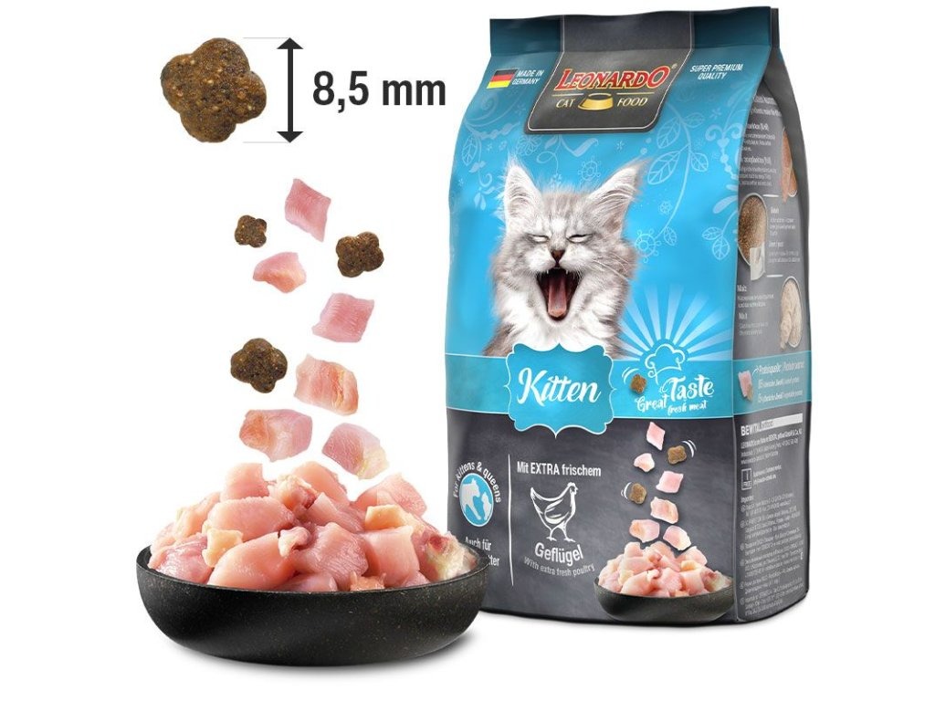 Leonardo Kitten rich in Chicken 7,5 kg