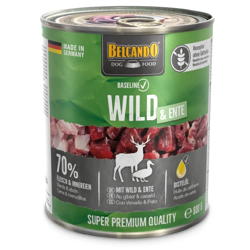 Belcando Baseline Venison & Duck 0,8 kg