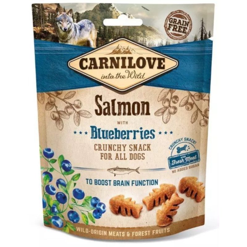 Carnilove Dog Crunchy Snack Salmon & Blueberries 200 g