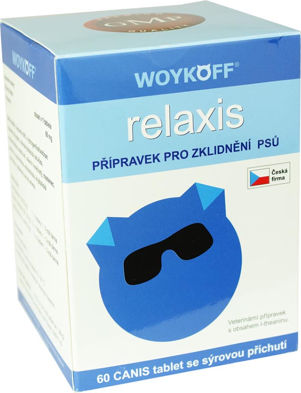 Woykoff Relaxis na zklidnění pro psy 60tbl