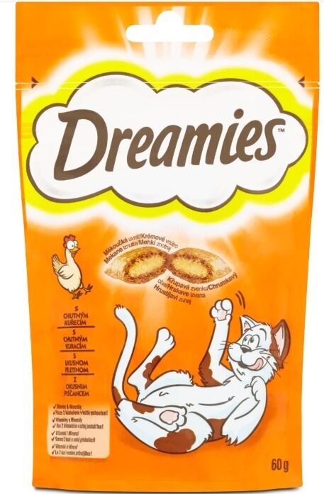 Dreamies kočka pochoutka s kuřecím 60g