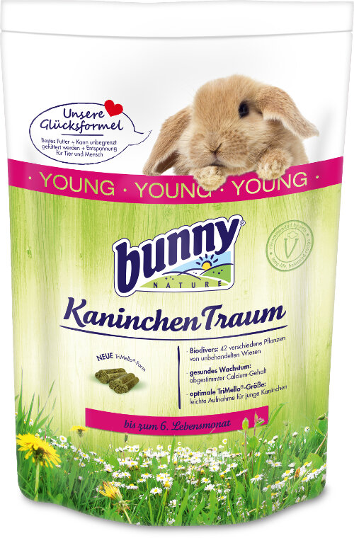 Bunny Nature krmivo pro králíky Young 1,5 kg