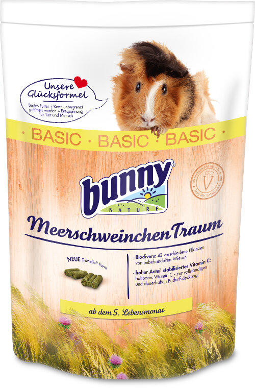 Bunny Nature krmivo pro morčata Basic 1,5 kg